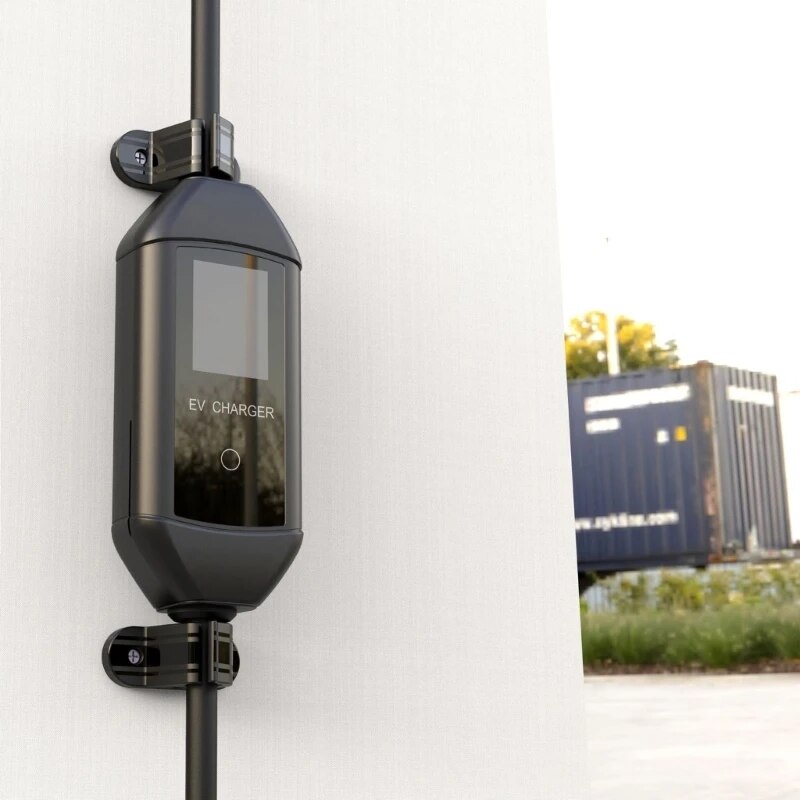 Universelle Wandhalterung für Mobile Ladegeräte und Wallboxen 11KW Typ 2